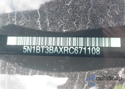 2024 Nissan Rogue Sv Fwd из США, поврежденный, VIN 5N1BT3BAXRC671108